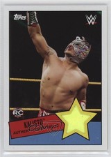 2015 Topps Heritage WWE Swatch Relic Kalisto 0h1