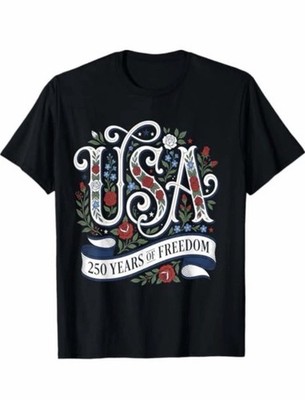 250th Anniversary USA Shirt Women Patriotic 4th of July T-Shirt Love America Tee