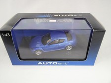 Autoart 1/43 Mazda RX-8 Winning Blue Model Car, Diecast, Collectible