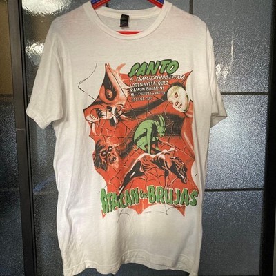 El Santo T-Shirt Lucha Libre Mexico Größe M Profi Wrestler