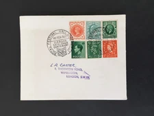 T GB 1965 SIX REIGNS ON COVER WITH STANLEY GIBBONS CATALOGUE CENTENARY PMKs