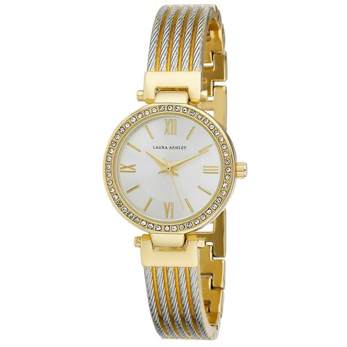 Laura Ashley Women's 4 Cable Half Bangle Watch (LA31091) - Picture 4 of 7