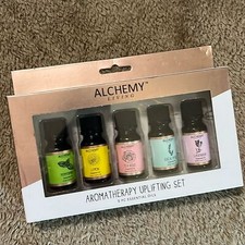 Aromatherapy uplifting gift set 5-piece essential oils 0.34 fluid ounce bottles