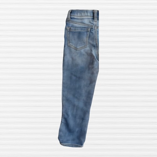 Cherokee Girls Super Skinny Crop Star Jeans Faded Distressed Blue Denim Size 6 - Picture 9 of 11