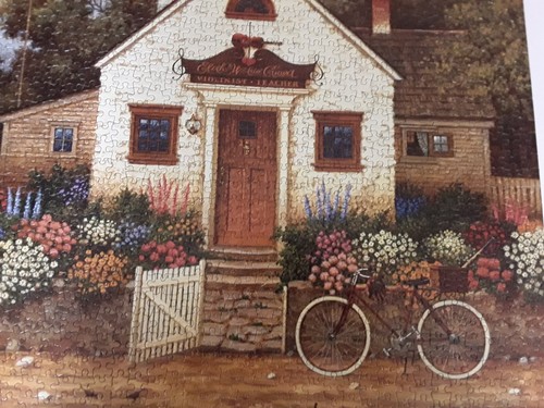 Charles Wysocki Puzzle 1000 pz "Prima della Grande Città" Completo 2009 - Foto 3 di 8