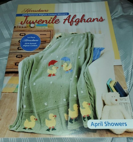 Y19 HERRSCHNERS 2014 CONTEST WINNERS JUVENILE AFGHANS - 4 CROCHET DESIGNS - Picture 1 of 4