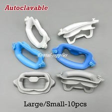 10X Dental Adults Mouth Props Gag Opener Cheek Retractor Soft Silicone Tray L/S