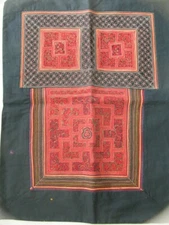 Chinese Miao People's old  Hand Embroidery Baby Carrier