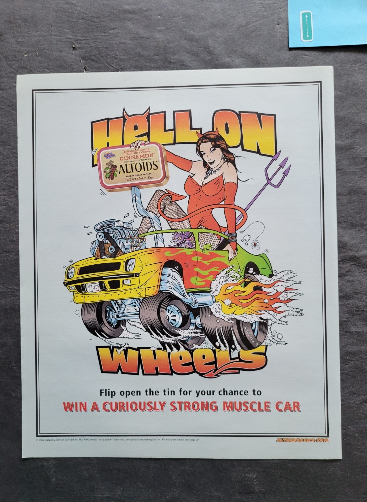 Cinnamon Altoids Promo Print Advertisement Vintage 2002 eBay