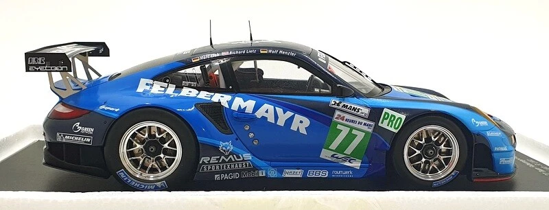 Spark 1/18 Scale Resin 18S073 - Porsche 997 RSR #77 LM 2012 - Image 3 of 4