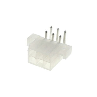 2X 39-29-1068 Buchse Leitung-Platte männlich Mini-Fit Jr 4,2mm PIN: 6 THT MOLEX