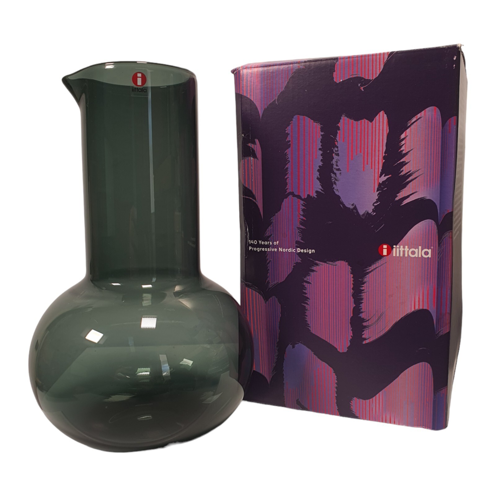 IITTALA Kartio Pitcher Kaj Franck 1.6L Dark Grey