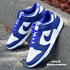 Nike Dunk Low Retro Shoes White Concord University Red DV0833-103 Mens Sizes NEW