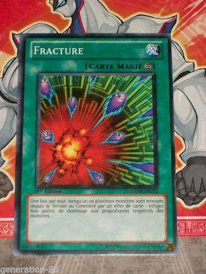 Carte YU GI OH FRACTURE GENF-FR052 x 3