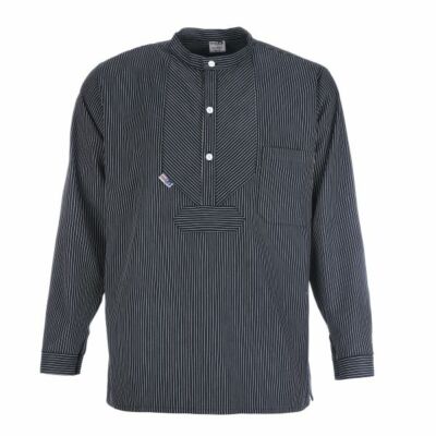 modAs Fischerhemd schmaler Streifen  Damen und Herren XS bis XXXL