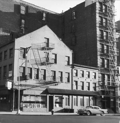 West Broadway And Broome Intersection 1960 OLD PHOTO
