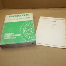 MANUEL REVUE TECHNIQUE D ATELIER HONDA HONDA CX 500 TURBO 1982- + REVISION PAGES