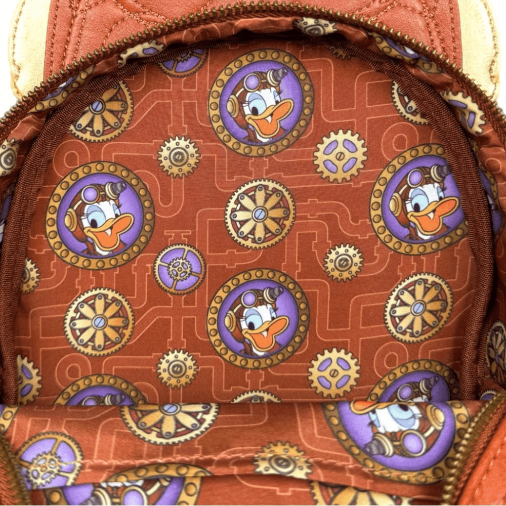 Steam Punk Daisy Mini Backpack Disney Loungefly Daisy Duck  display picture 2