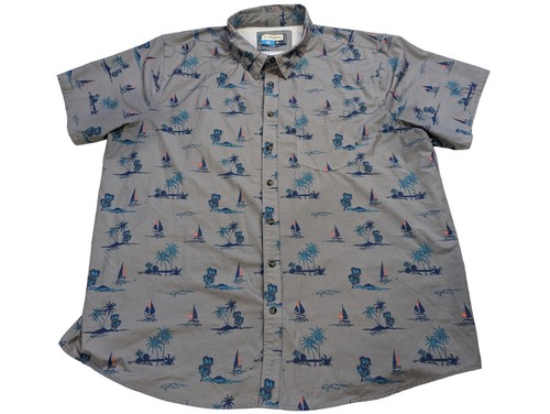 Chemise Magellan équipement de pêche homme 3XL coupe pêcheur bleu