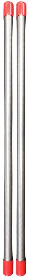 Steel Horseshoe Stakes (1" diameter X 30" long) with Four Removable Safety Caps - Image 1 of 1