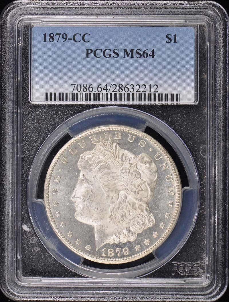 1879-CC $1 Morgan Dollar PCGS MS64
