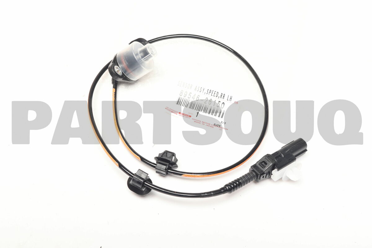 8954626150 Genuine Toyota SENSOR, SPEED, RR LH 89546-26150 8954626150 Genuine Toyota SENSOR, SPEED, RR LH 89546-26150