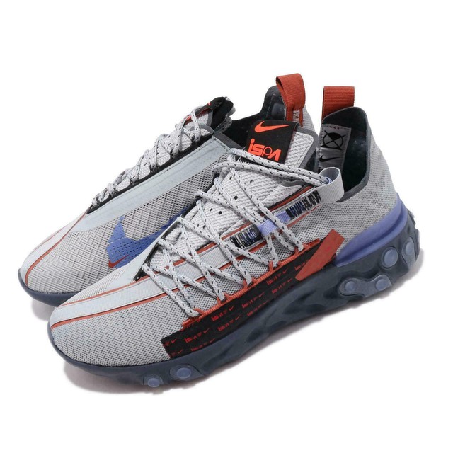 NEW Nike React ISPA Wolf Grey Sapphire Dusty Peach Wmns Sz 6 | Mens Sz 4.5 | NIB | eBay