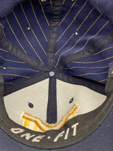 Vintage University of Michigan TOW Striped Hat Wolverines U of M NCAA Cap LOGO - Picture 13 of 16