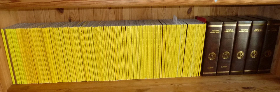 National Geographic, Dt. Ausg. 12x2008 10x2009 8x2010 8x2018 Stehsammler Schuber - Bild 2 von 4