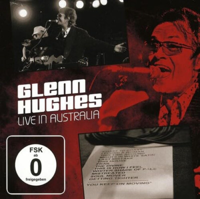 GLENN HUGHES Live In Australia (CD + DVD 2009 Thompson Music)