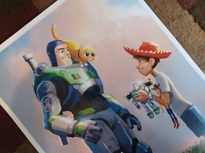 2022 Disney Pixar Lightyear Movie Poster 11x17 Chris Evans Buzz