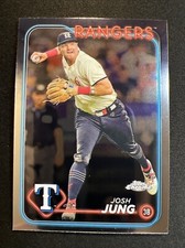 2024 Topps: Chrome #214 Josh Jung/Texas Rangers/3B ⚾🐷⚾