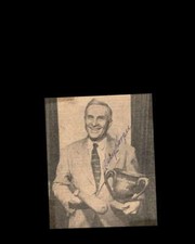 Harry Hooper JSA Coa Signed  4x5 Photo Autograph Red Sox
