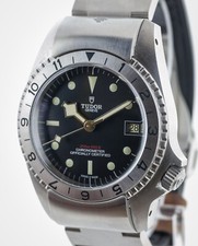 Tudor Black Bay P01 Ref M70150-0001 Mens St Steel Black Dial Leather UNWORN 6