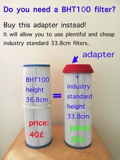 BHT100 hot tub filter adapter - READ DESCRIPTION -  (British Hot Tub) - FREE P&P