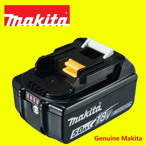 Pack batterie Li-ion authentique Makita BL1850B 18v 5,0ah LXT protection circuit - Photo 1 sur 3