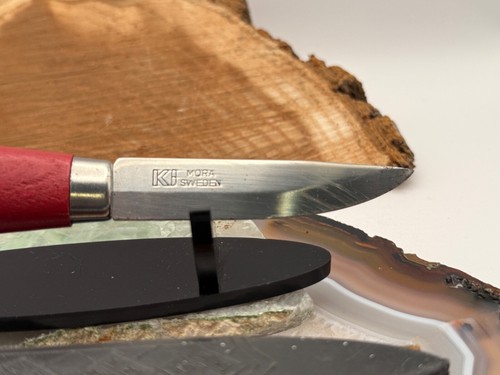 Vintage E Jonsson Mora Sweden Puuko Fixed Blade knife w/original sheath--671.25 - Picture 4 of 11