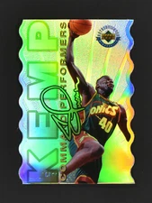 1996 UD Authenticated Command Performers Shawn Kemp Die Cut Refractor #'ed/5000