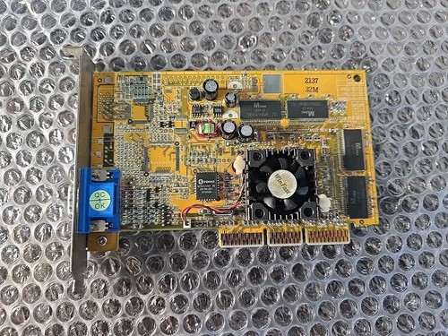 NVIDIA  TNT2 AGP 32MB SDR VGA Vintage Graphics Card Comex - Foto 1 di 3