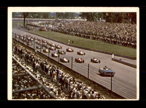 1965 Donruss Spec Sheet Racing #57 Indianapolis 500 VG *d2