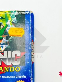 BIONIC COMMANDO - PAL B BOXATO ENGLISH NES-CM-EEC NINTENDO CAPCOM PIATTAFORMA