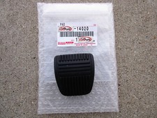FITS: 86 - 98 TOYOTA SUPRA MANUAL TRANSMISSION BRAKE PEDAL PAD OEM BRAND NEW