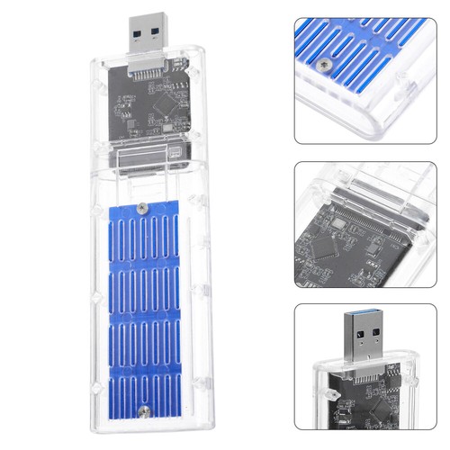 USB 3. 0 SSD Fall Festplatte Gehäuse SSD Gehäuse USB 3. 0 Gen 1 SSD Box - Bild 3 von 12