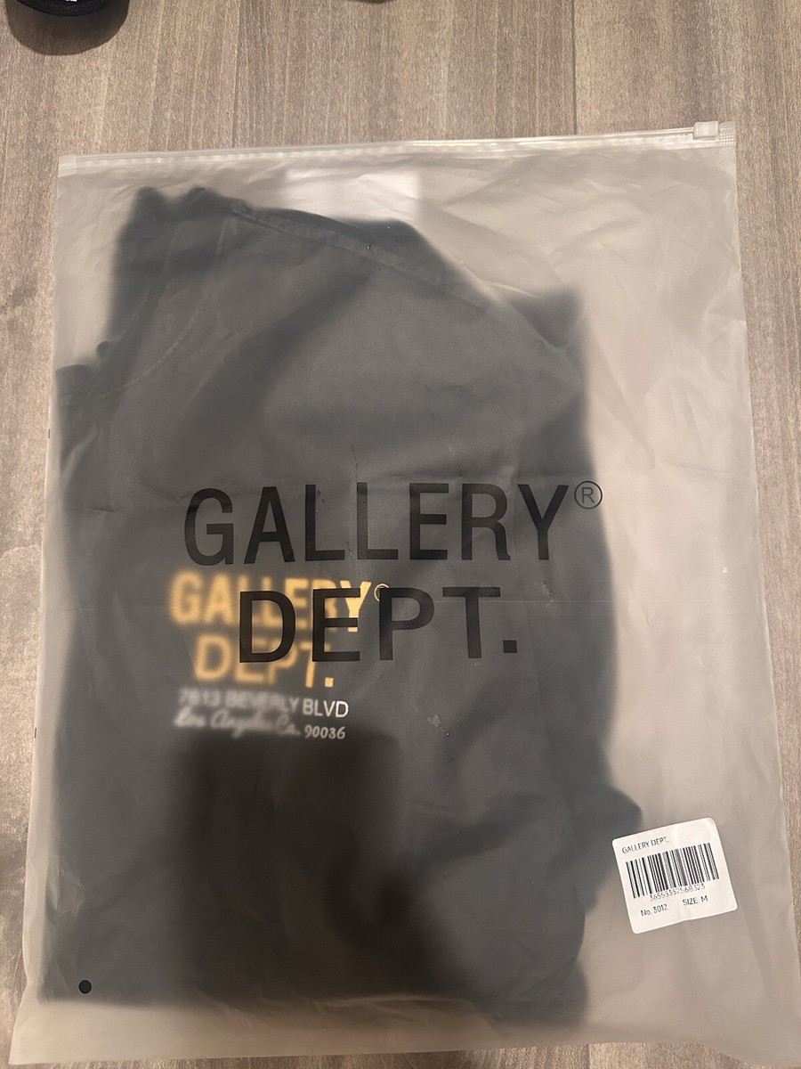 Gallery Dept. Drive Thru Boxy Fit Shirt Tee Black - Size