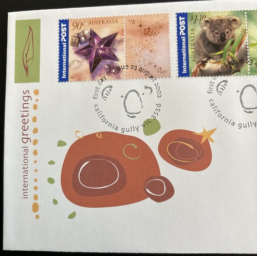 Australia FDC 2002 International Greetings - Picture 2 of 4