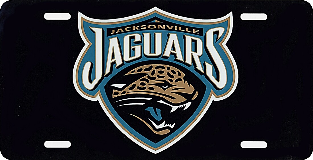 Jacksonville Jaguars Team Logo License Plate INSTITUTO TECNOLÓGICO DE