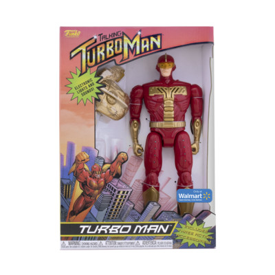 Funko Turbo Man Action Figure Jingle All The Way Talking Turboman