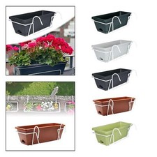 Jardinière de balcon, porte-plante de jardin, garde-corps de bureau, Pot de