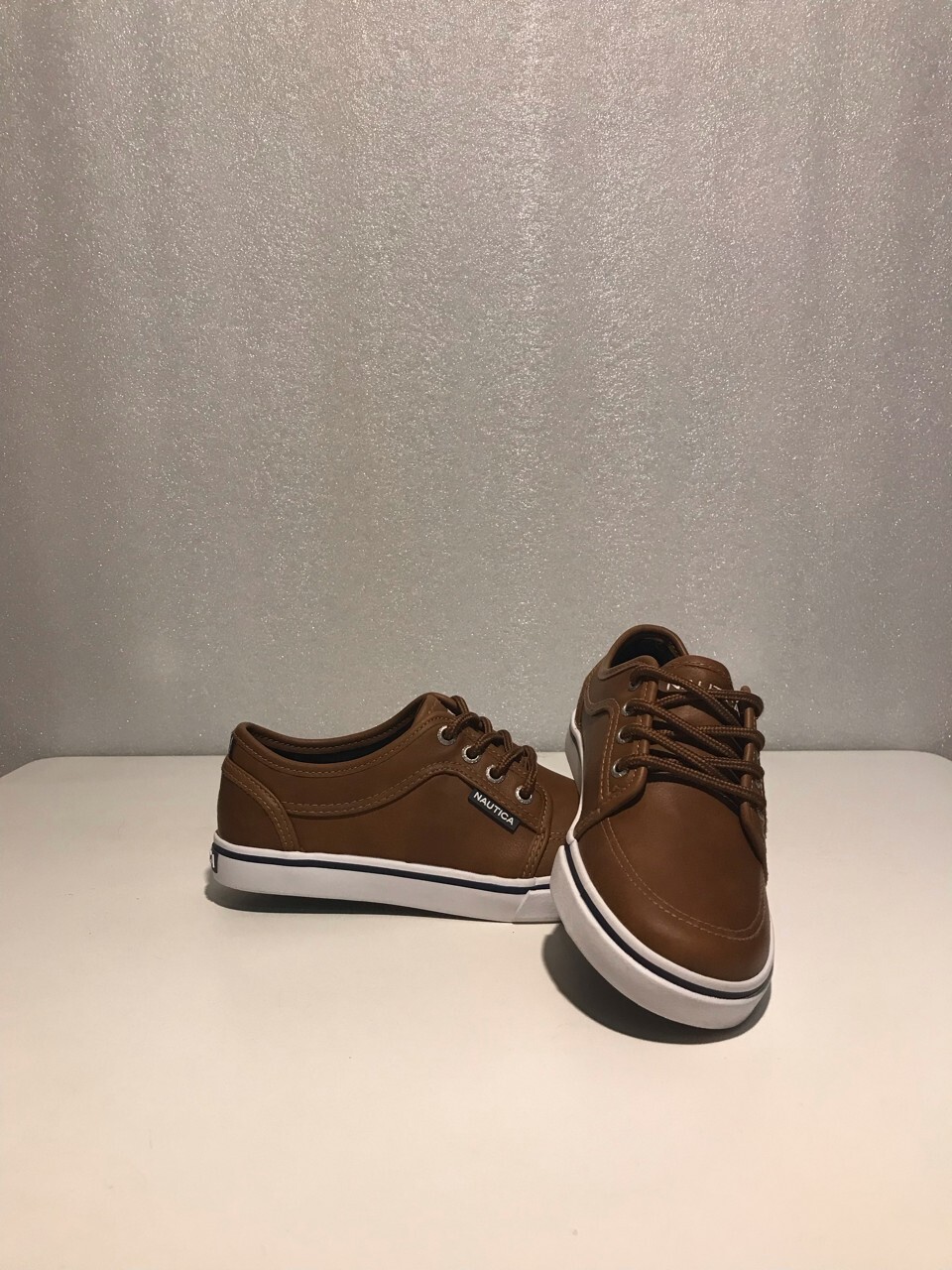 New! Nautica Moulouya Sneaker, Brown - Boy's Size: 1 image 4