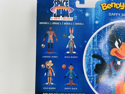 Space Jam: A New Legacy Daffy Duck BENDYFIGS 7 Inch Wal-Mart